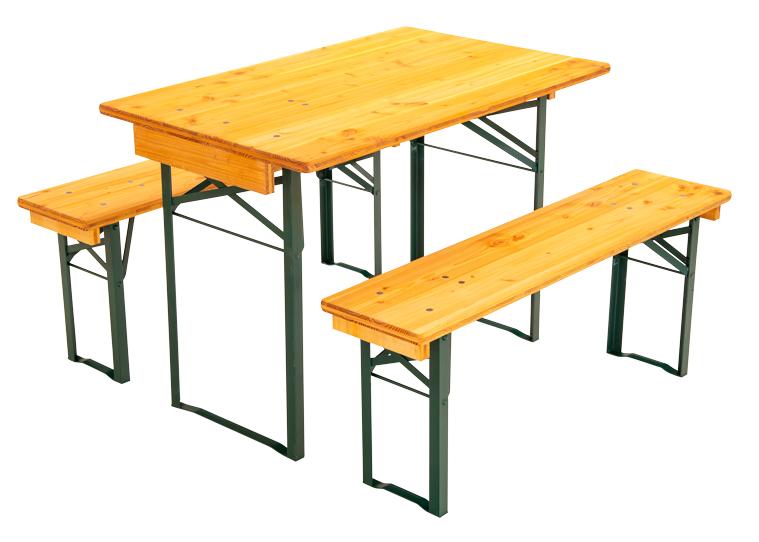 Bierbankgarnitur 120 cm x 67 cm