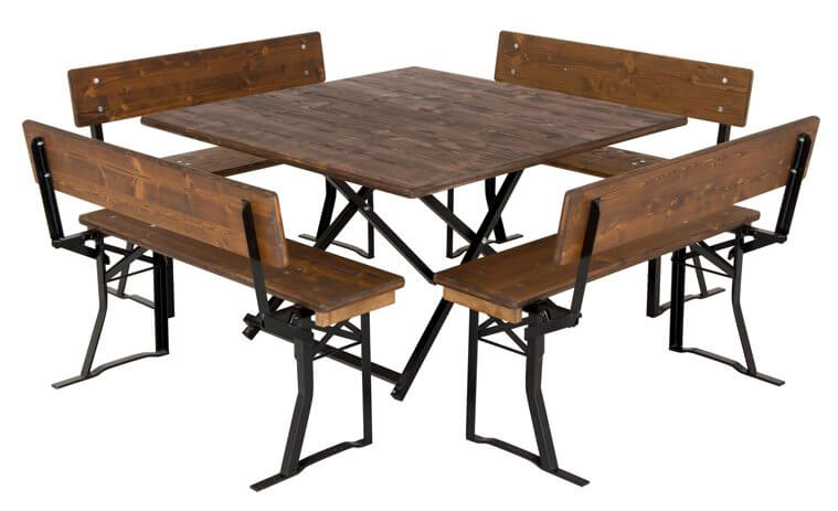 Bierzeltgarnitur 1,2 Meter