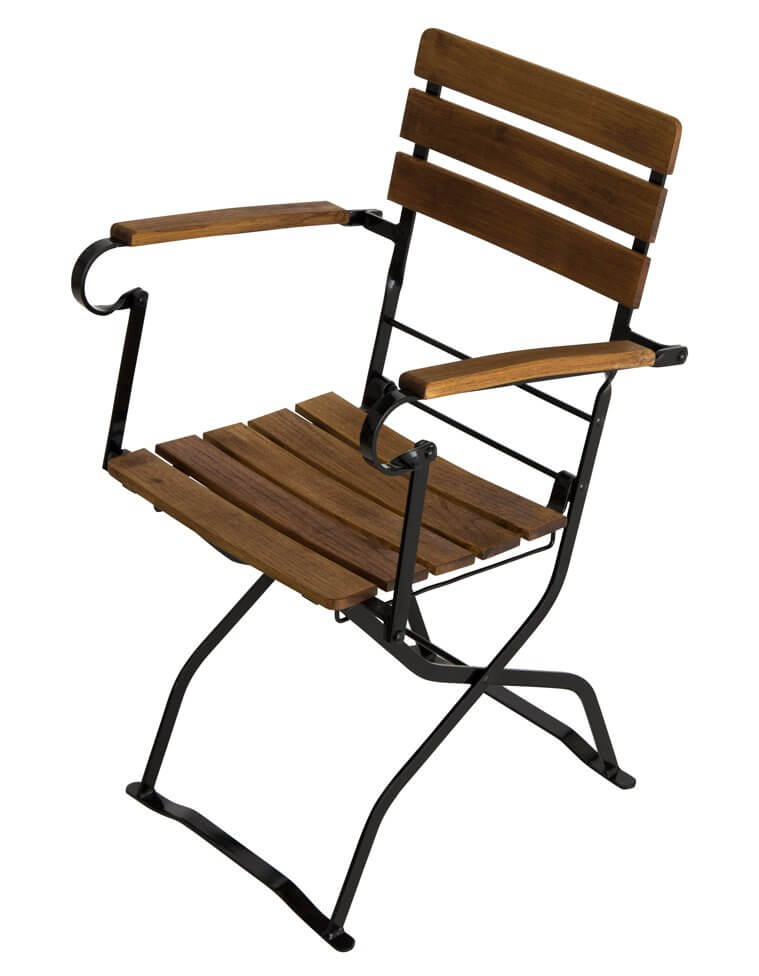Biergartenmöbel mit Latten aus Robinienholz 