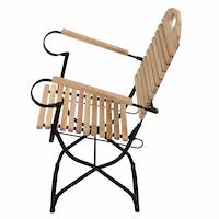 Biergartensessel Robinie Teak 12bgsn