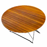 Biergartentisch klappbar Gestelle schwarz