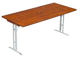 Biertisch 200 cm lang und 80 cm breit