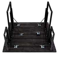 Bierzeltgarnitur Außenbereich Rückseite