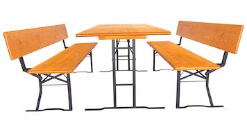 Bierzeltgarnitur dgl teak 148