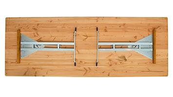 Biertisch Douglasie unten