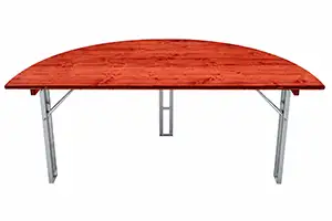 geteilter 200 cm Rundtisch