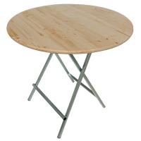 Stehtische 120 cm klar lackiert