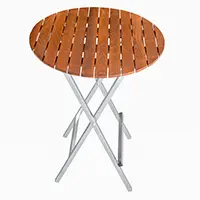 Stehtisch outdoor robinie Holz