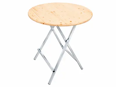 Klappbarer Stehtisch 100 bis 120 cm