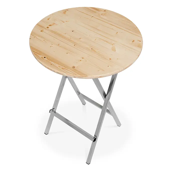 Stehtisch 80 cm klappbar mit unzerbrechlicher Tischplatte