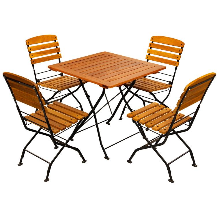 Terrassenmöbel für vier Personen Modell 05 und 01tm