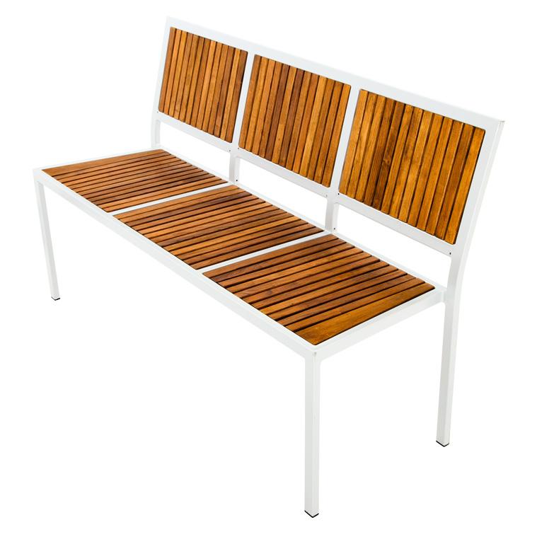 Terrassenmöbel als Gartenbank