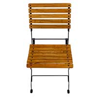 Terrassenmöbel mit Bogenleiste