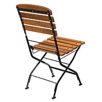 Gastronomie Stuhl mit Sitzmulde