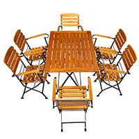 Robuste Terrassenmöbel für Gastronomie 