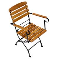 Der Gastronomie-Terrassenstuhl Modell 02tm ist ein Outdoorstuhl mit einem Stahlgestell, pulverbeschichtet und vier einzelnen Beinen, für Restaurant, Bistro, Kaffee, Gastronomie und Hotellerie. Gartenstühle dieser Art sind bestens als Gastronomiemöbel geeignet. Terrassenmöbel für Außengastronomie