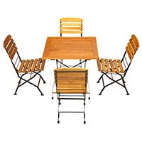 Das perfekte Klappsystem ermöglicht es, die Terrassenmöbel zu stapeln. Hierdurch werden optimale Lagerbedingungen geschaffen, und die so gewonnene Fläche kann einer anderweitigen Nutzung zugeführt werden. Terrassenmöbel quadratisch stapelbar